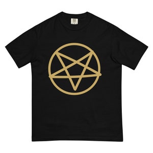 Fresca Star Camisa Oculta Satânica Rei do Inferno Príncipe Duque Demônio Bruxa Demoníaca Wicca Blasfemo Luciferiano Blasfêmia camiseta mal gótica demônio top