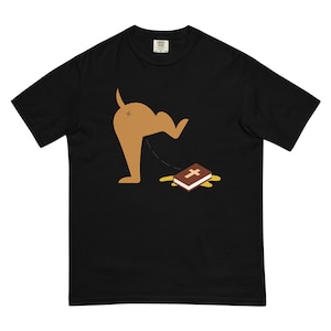 Bom cão satânico camisa oculta inferno rei príncipe duque demônio bruxa demoníaca wicca blasfemo luciferiano blasfêmia camiseta mal gótico demônio topo
