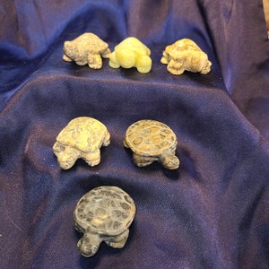 Turtle Crystal Carving
