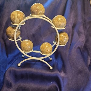 Shell Fossil Crystal Spheres