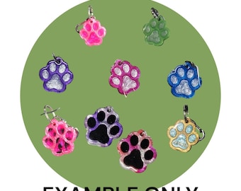 Customizable Resin Dog Tags