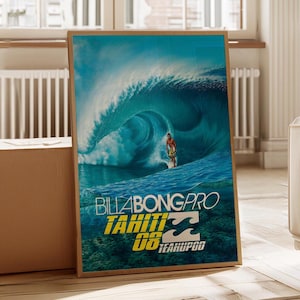 2008 BILLABONG PIPELINE MASTERS Surf Print - Surfing Poster