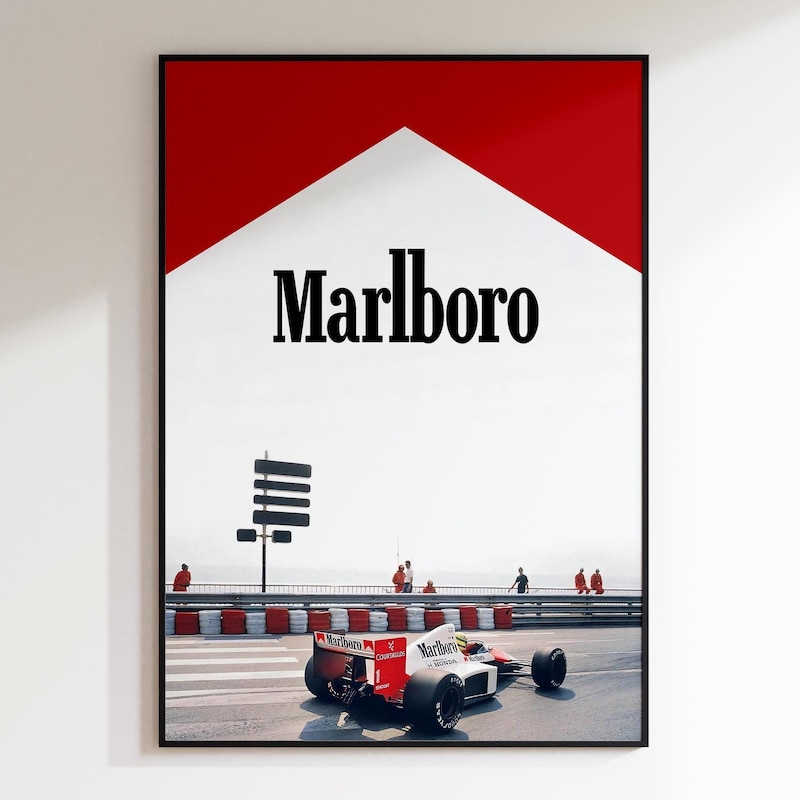 Formula 1 Marlboro Wall Art - Etsy