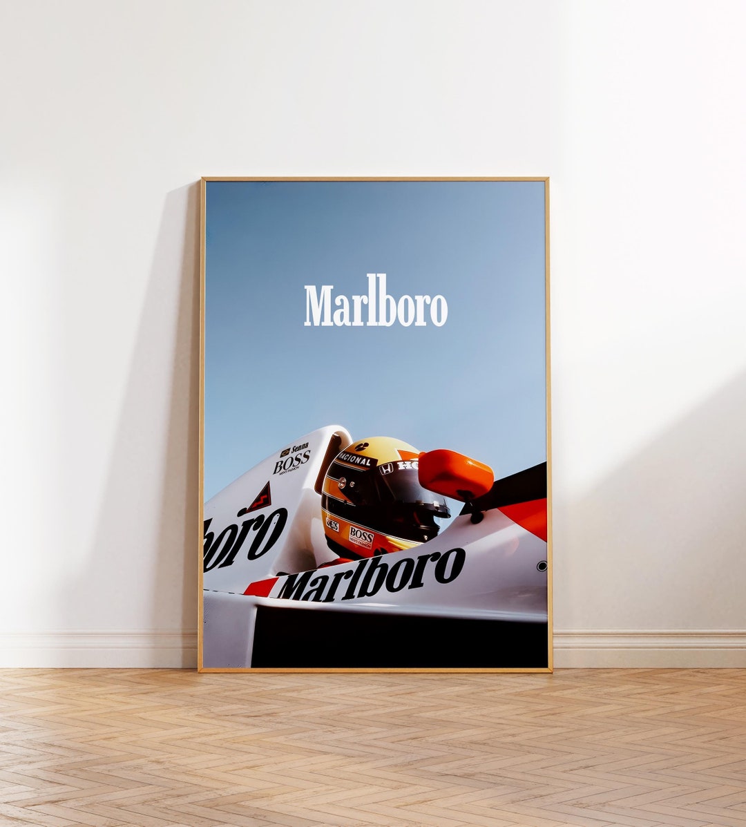 Póster de Marlboro de Fórmula 1, Marlboro F1, Póster de Ayrton Senna ...