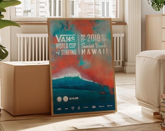 2015 VANS TRIPLE CROWN of Surfing Competition Print