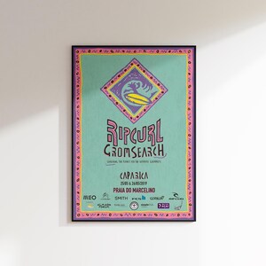 2019 Rip Curl Surfing Poster, Surfing Print, Surf Decor, Surfer Wall Art, Surf Print, Surf Art, Rip Curl Poster, Retro Surf Poster, Surfer