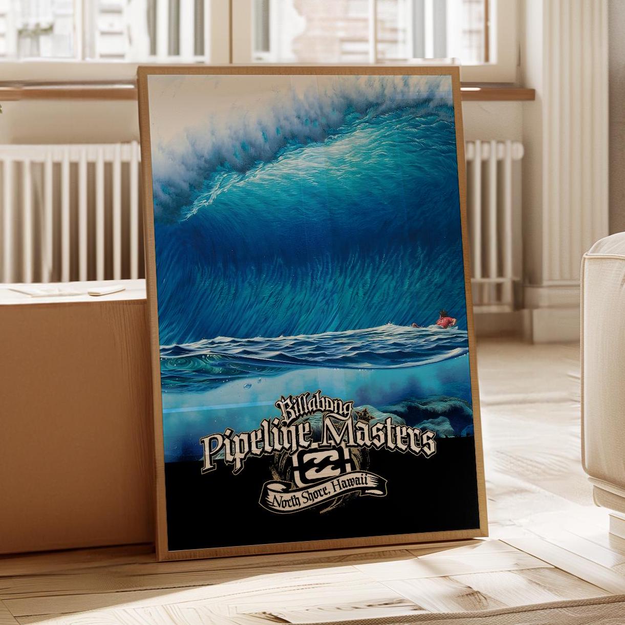 Pipe Masters Surf Poster - Etsy