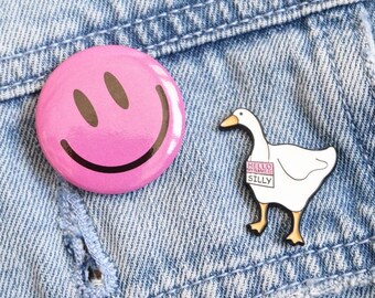 Grappige dierenspeld voor Silly Goose cadeauspeld set voor hoed bedel emaille pins voor denim jasje broche voor vrouwen cadeau idee pin voor tasbedel