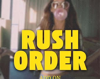 Rush Order Upgrade | 2–3 Business Day Processing (Add-On Only)