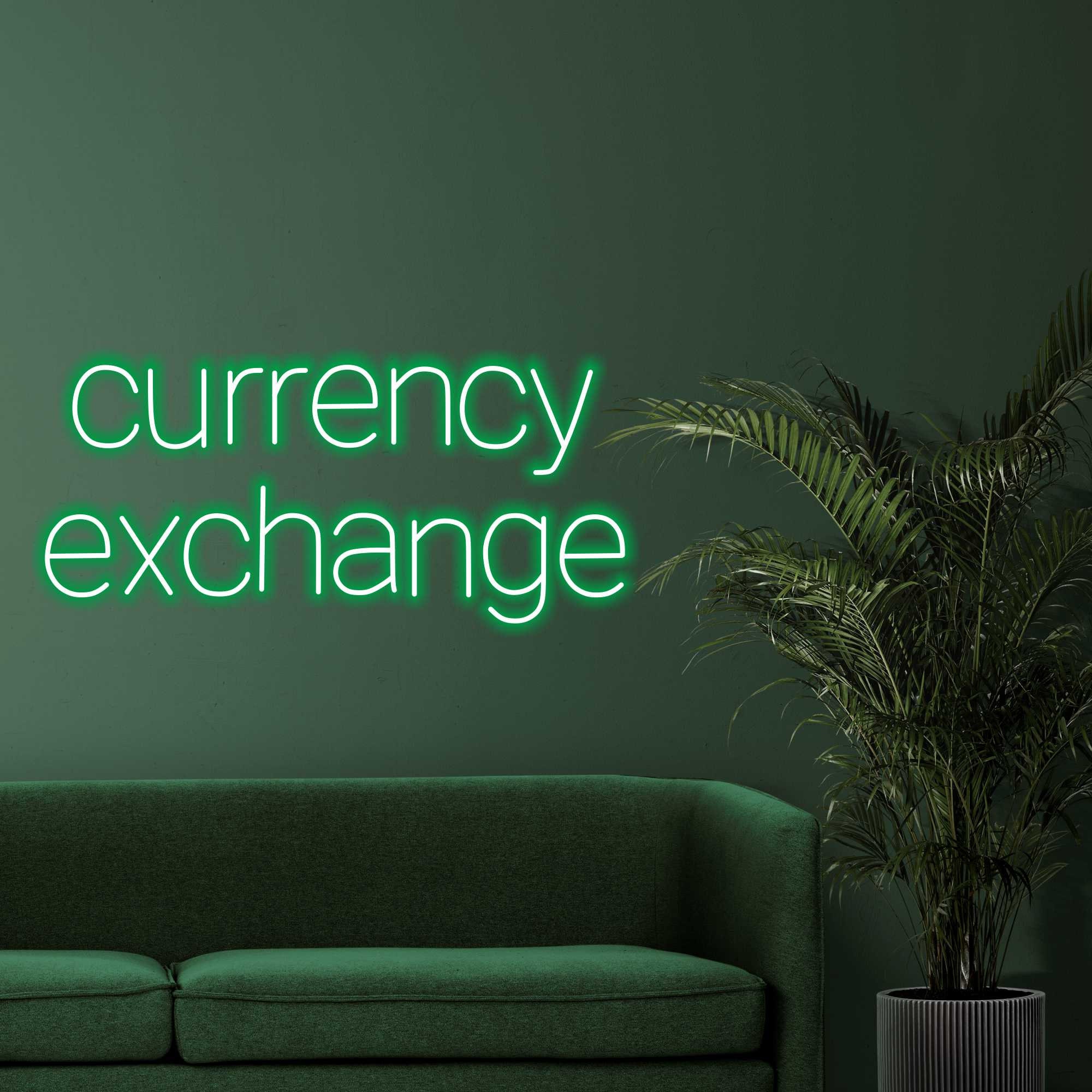 Currency Exchange Neon Sign for Store. Money Led Sign - Etsy