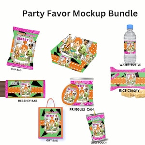 Bundel met Flinstone-feestbedankjes