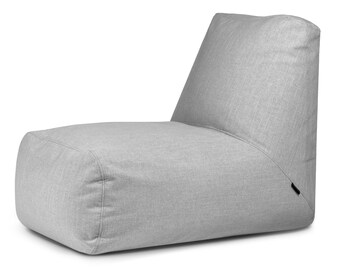 Pouf with Backrest for Living Room