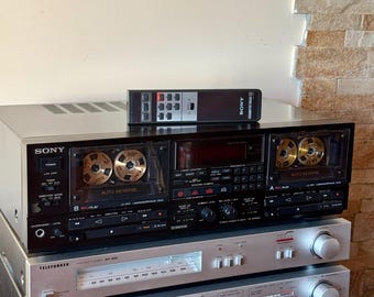 Lecteur de cassettes SONY TC-WR950 – Excellent état | Entièrement révisé | Importation du Japon