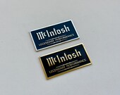 Mcintosh Logo Emblem – 50mm/70mm – Gold/nickel – Vintage Audio 
