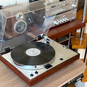 Luxman PD-289 Vintage Turntable – Made in Japan | Excel ES-70 Cartridge w/ New Stylus | Near Mint | Step-down Transformer Included