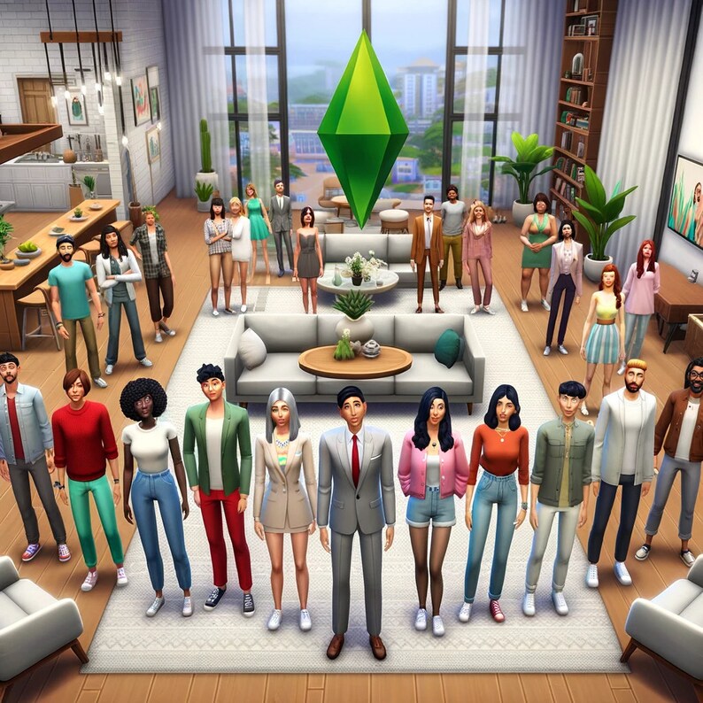 Colección completa de Los Sims 4: incluye todas las expansiones, contenidos descargables y paquetes de bonificación, paquete completo de juegos para PC imagen 9