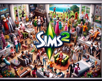 Die Sims 2 Komplette Sammlung - Enthält alle Erweiterungen, DLCs und Bonus Packs, volles PC-Spiele-Bundle