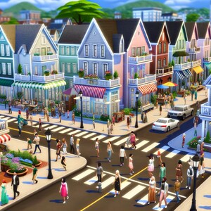 Colección completa de Los Sims 4: incluye todas las expansiones, contenidos descargables y paquetes de bonificación, paquete completo de juegos para PC imagen 6