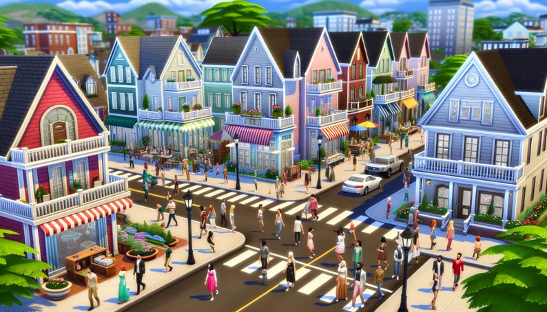 Die Sims 4 Komplette Sammlung Enthält alle Erweiterungen, DLCs, und Bonus Packs Volles PC Spiele Bundle Bild 6
