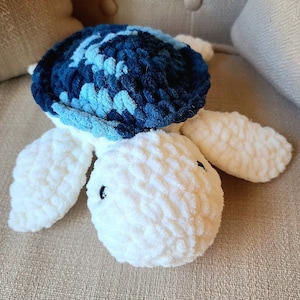 Crochet Turtle Plush