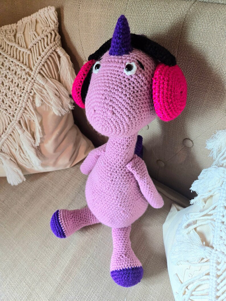 Earmuff Dinosaur Plush