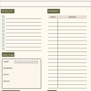 Multi-Purpose Daily and Weekly Planner