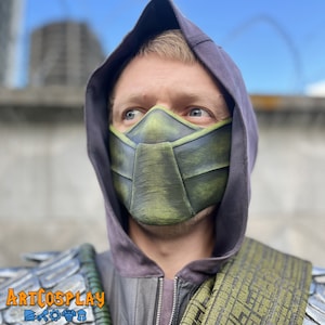 Maska Reptile Mortal Kombat MK1. Zlecenie na maskę.
