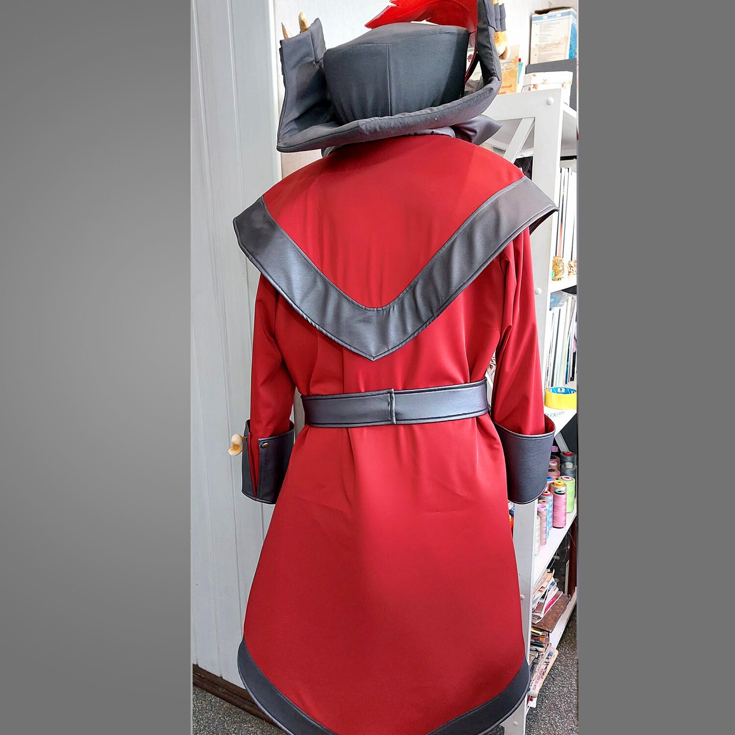 Costume Captain Flameheart Sea of Thieves. Cosplay Pirate Ashen