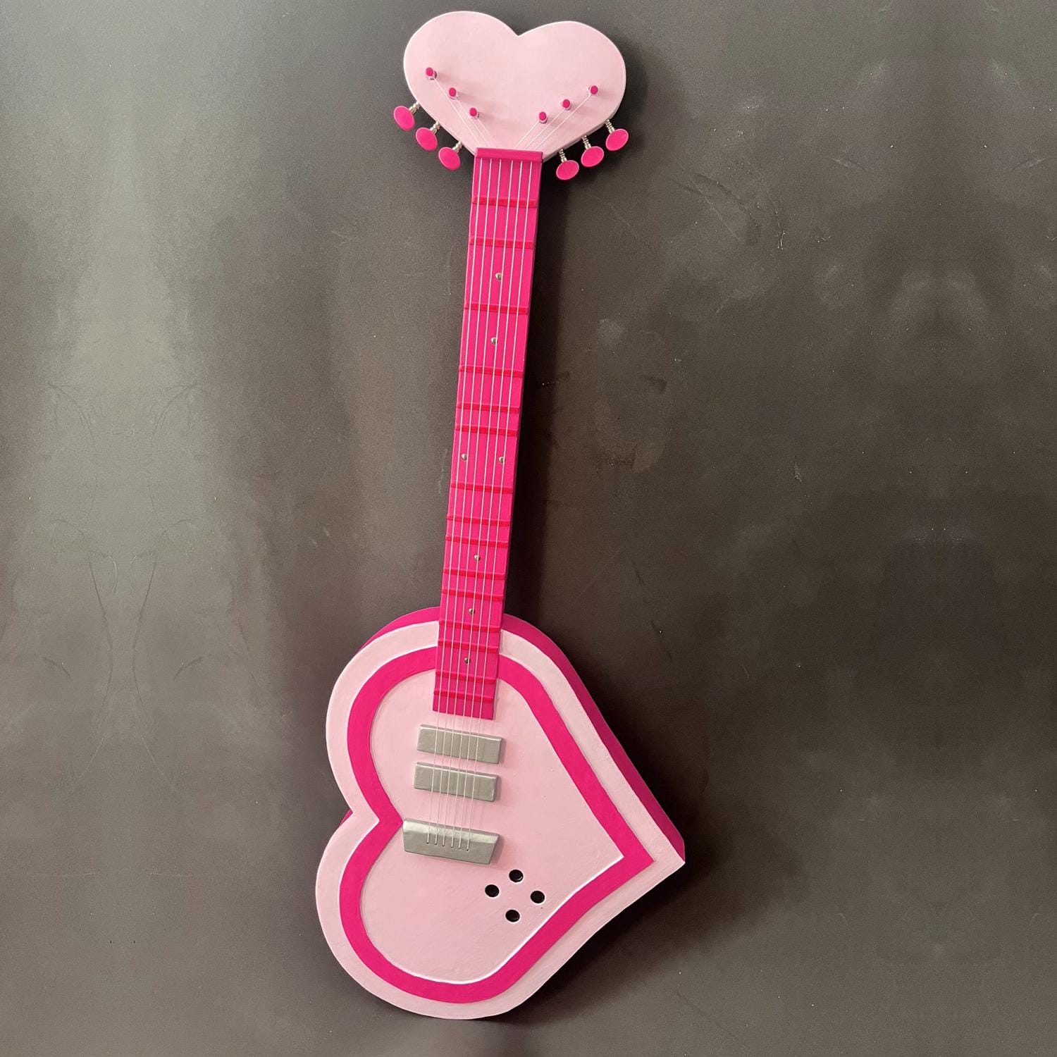 Strawberry Heart Guitar: Anime Cosplay Prop - Etsy Israel