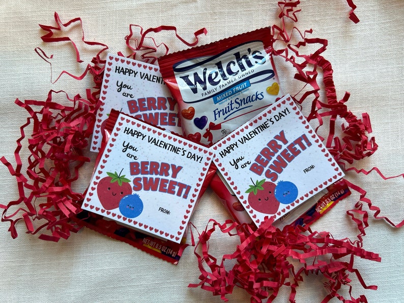 Fruit Snack Valentine Printable Instant Download Etsy Fruit Snack Valentine Printable Instant Download Etsy
