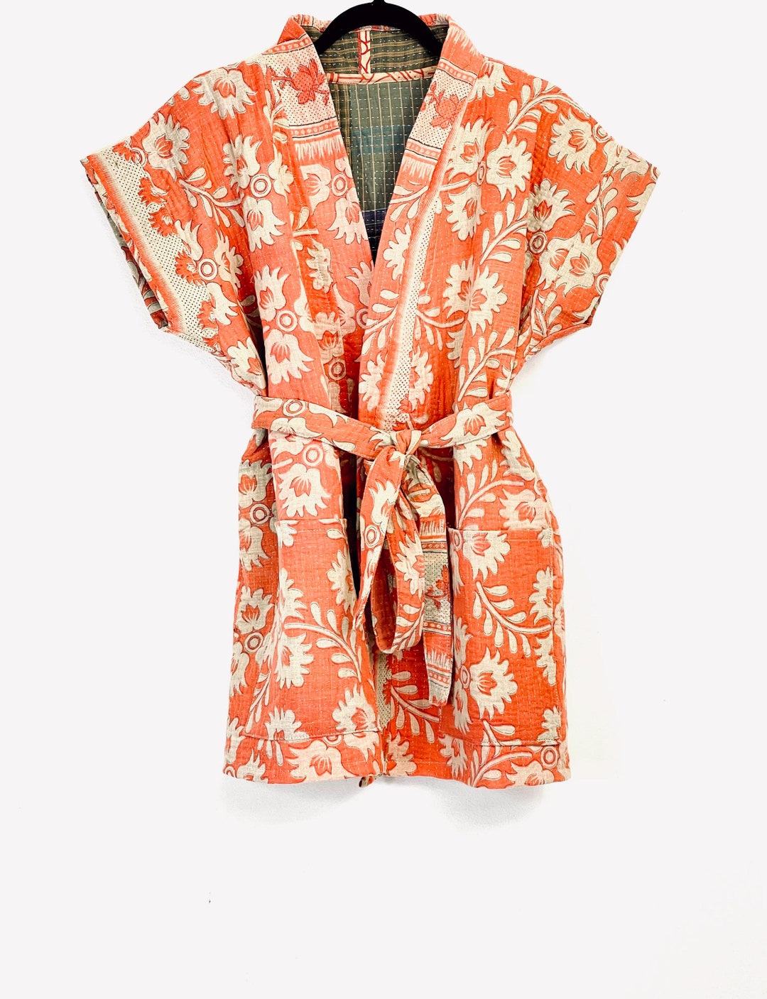 Sustainable Kantha Waist Coat