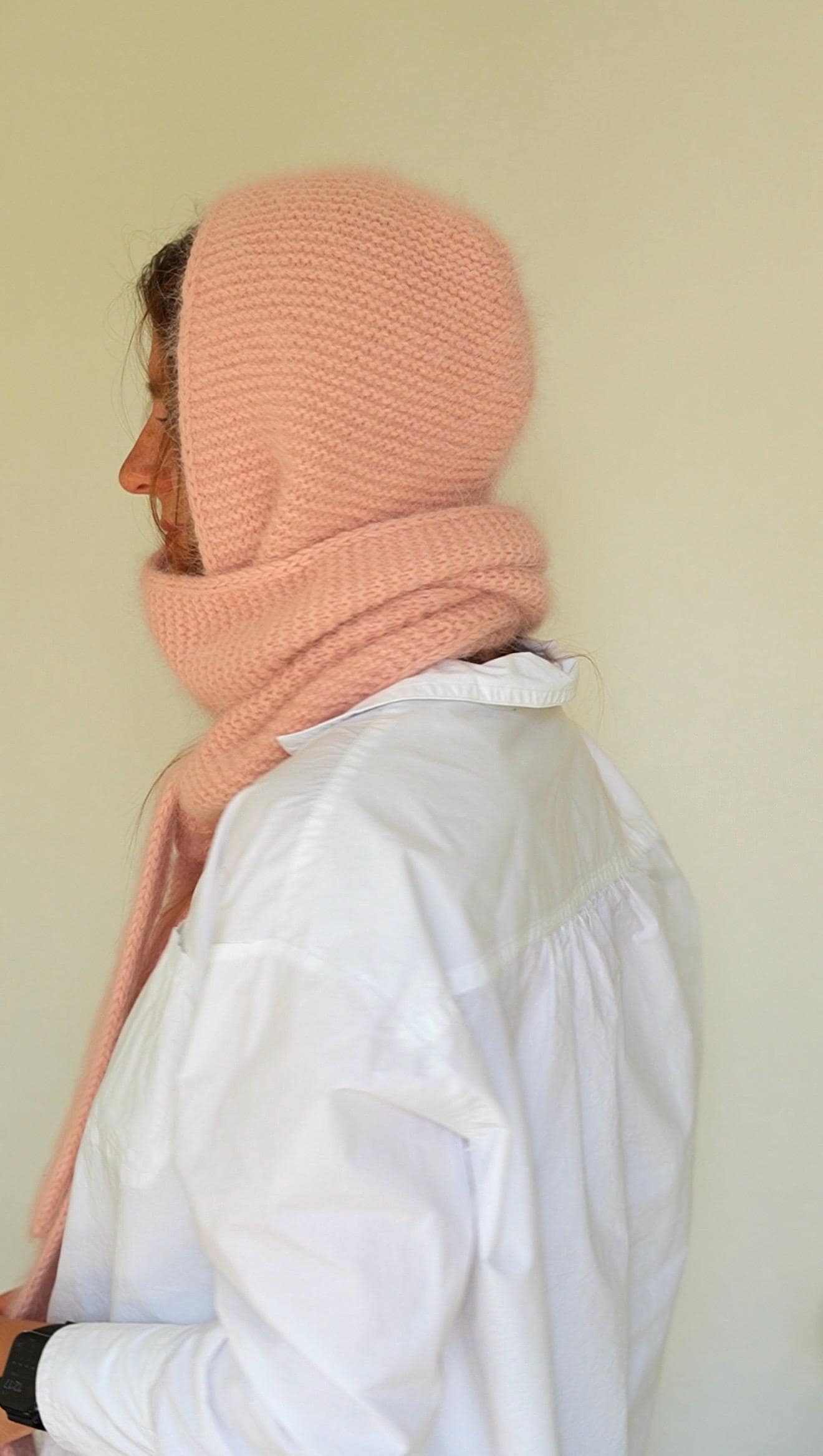SOPHIE HOOD – Angora Hood-scarf - Etsy