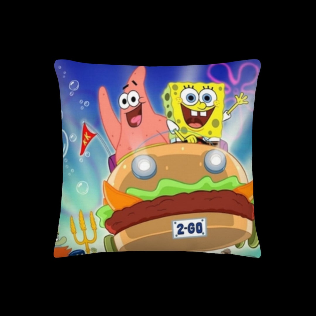 Get Cozy With Our Spongebob Squarepants Pillow Etsy