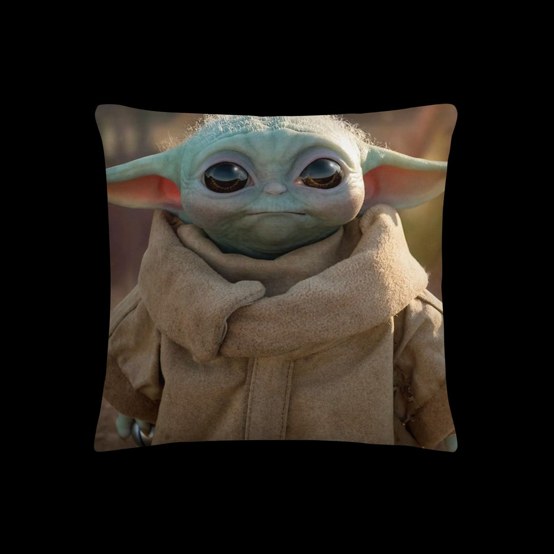 Snuggle With Our Baby Yoda Pillow Etsy