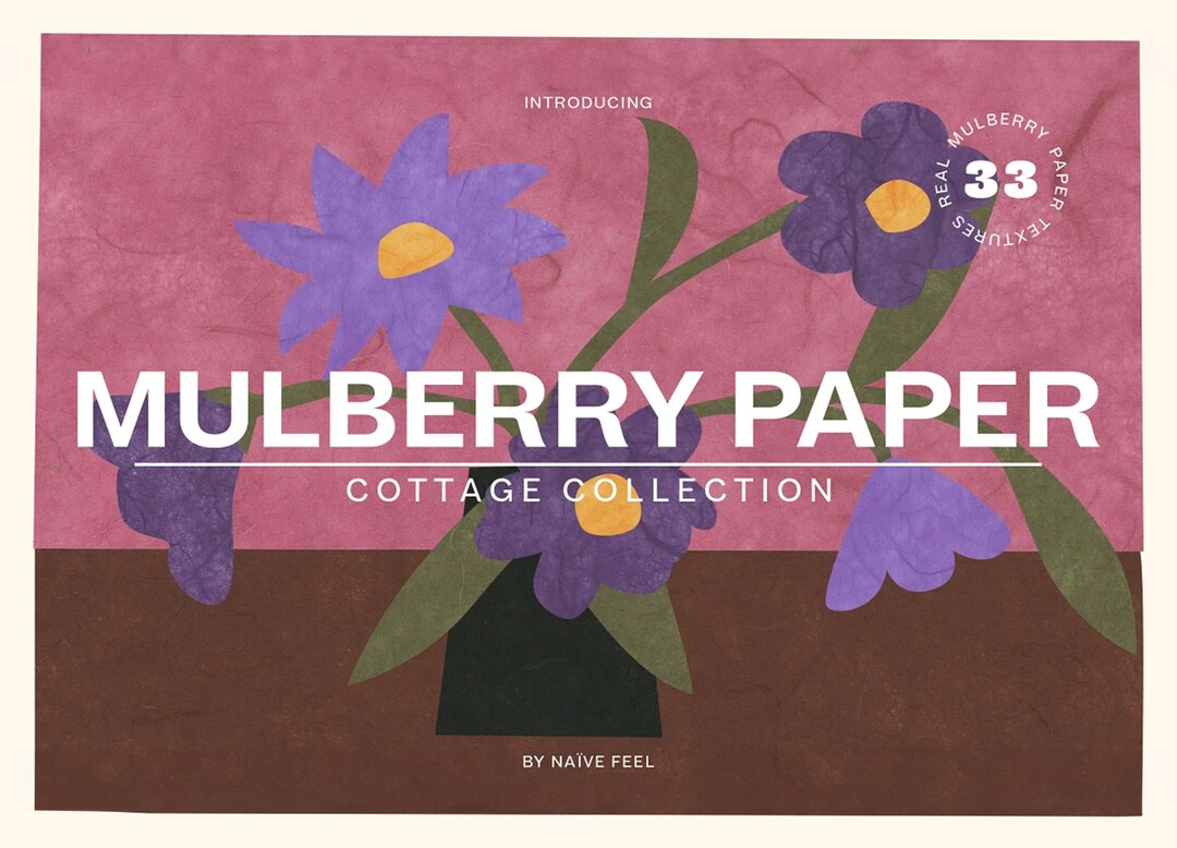 Mulberry Paper Textures, Paper Textures, Paper Background, Kraft Paper