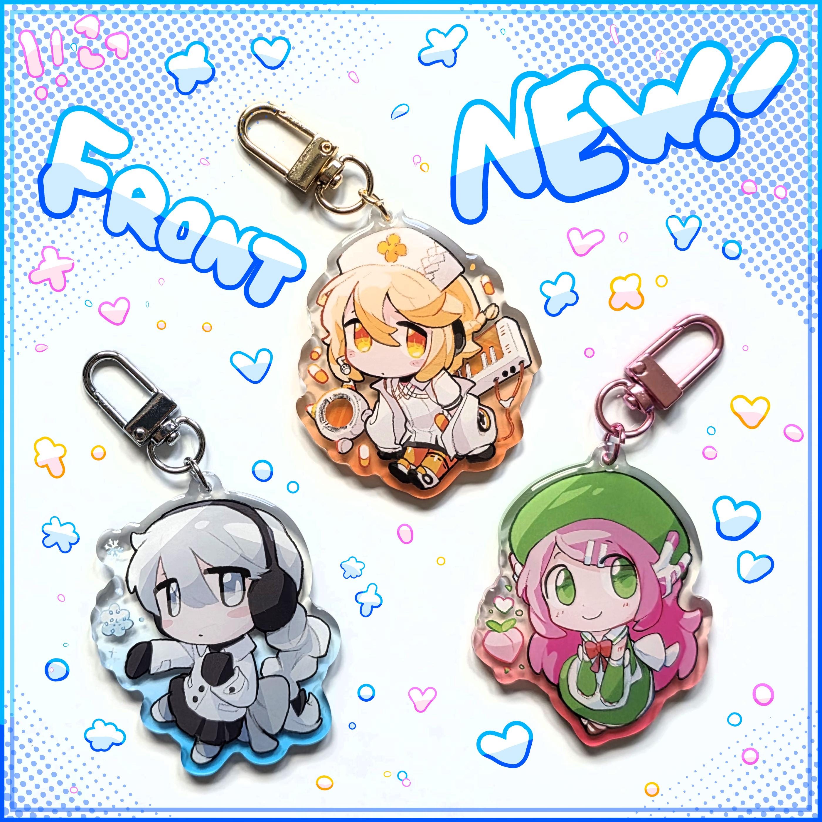 UTAU & Vocaloid GRADIENT Charms!! Adachi Rei, Teto, Defoko, Momone