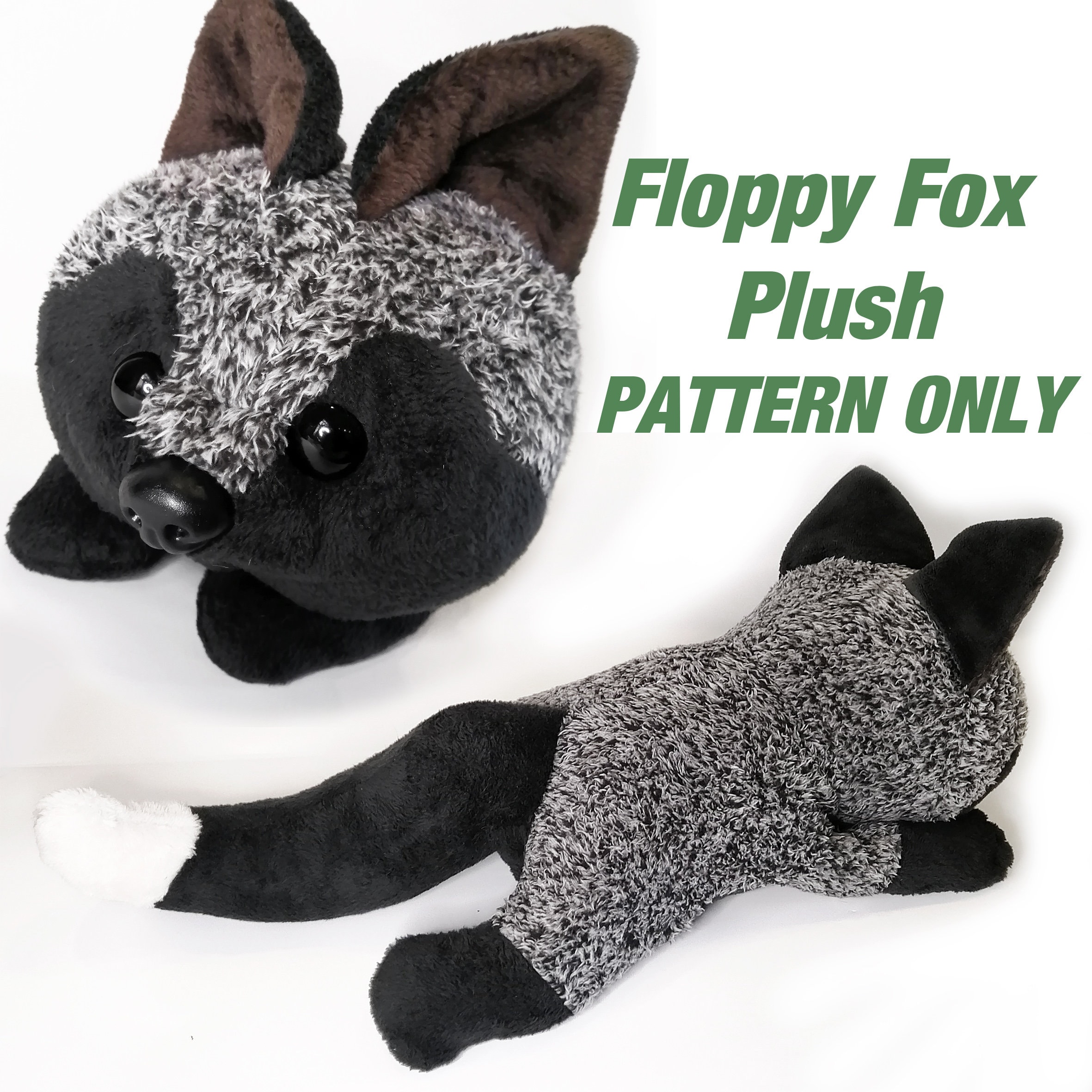 Floppy Fox Plush PDF Pattern Only - Etsy