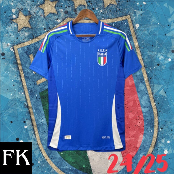 Italy Euro Soccer Jersey, Italy Football Shirt, Italia Trikot, Sports Kits Gift For Men