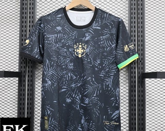 Brazil Special Soccer Jersey, Neymar JR Football Shirt, Neymar Trikot, Sports Kits Gift For Men