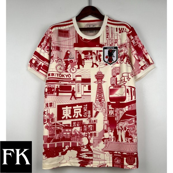 Camiseta de fútbol de Tokio de Japón, camiseta de fútbol especial de Japón, Trikot japonés, regalo de kits deportivos para hombres