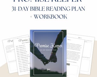 Promise Keeper 31-Day Bible Reading Plan: Daily Devotion (PDF Digital Download)