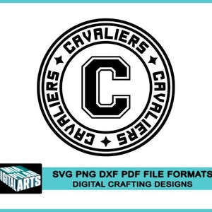 Cavaliers t-shirt svg,svg dxf pdf png files,Cricut,Silhouette,Cavaliers school spirit svg,Cavaliers cheerleading svg,Cavaliers mascot svg