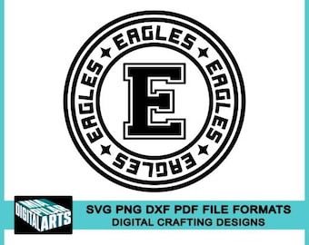 Eagles t-shirt svg,svg dxf pdf png files,Cut files,Cricut cut files,Silhouette,Eagles school spirit svg,Eagles logo svg,Eagles cheerleading