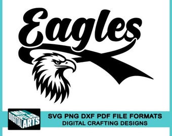 Eagles t-shirt svg,svg dxf pdf png files,Cut files,Cricut cut files,Silhouette,Eagles school spirit svg,Eagles logo svg,Eagles mascot svg