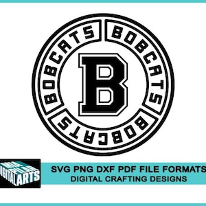 Bobcats t-shirt svg,svg dxf pdf png files,Cricut cut file,Silhouette,Bobcats school spirit svg,Bobcats mascot svg,Bobcats graphic tee svg