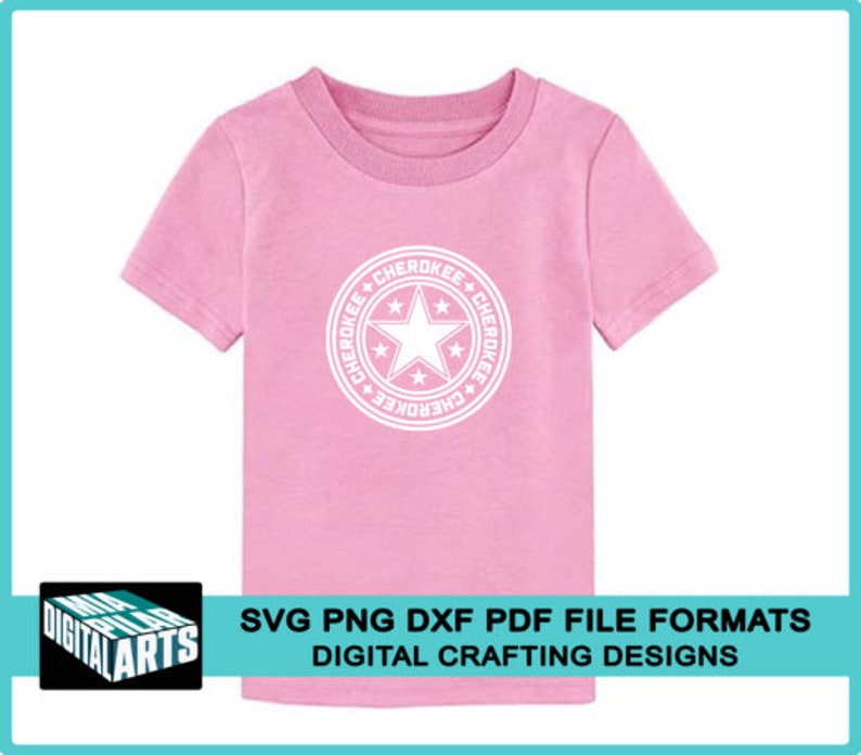 Camiseta Cherokee svg, archivos svg dxf pdf png, archivo de corte ...