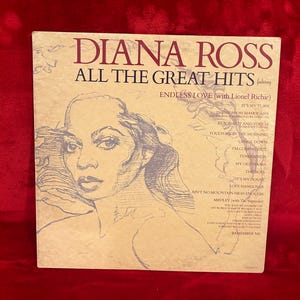 Diana Ross All The Greatest Hits 1981 Motown M13-960C2