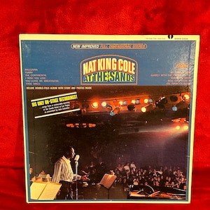 Nat King Cole At The Sands 1966 Capital records SMAS 2434 United States