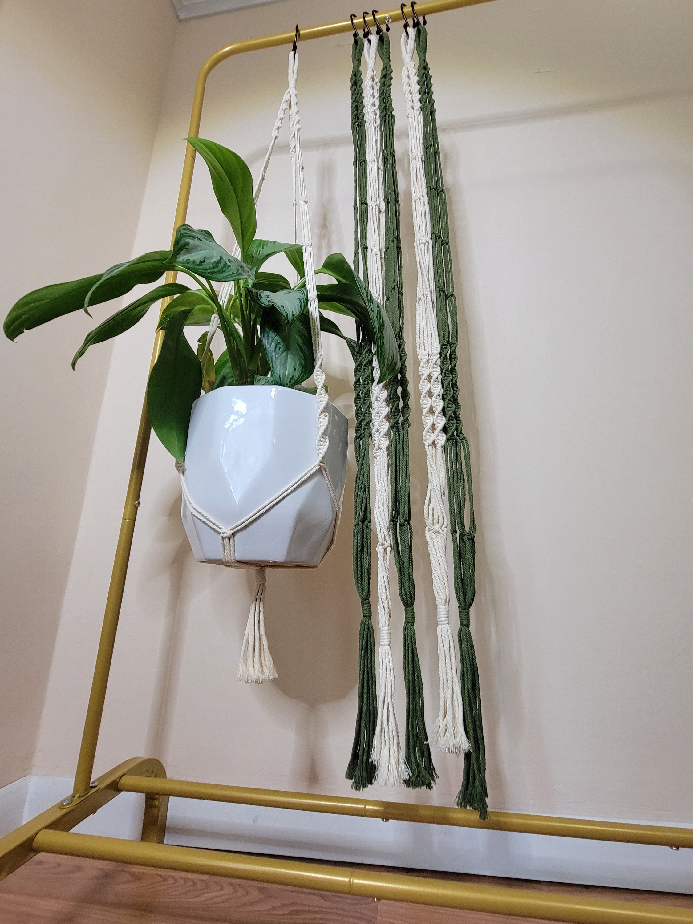 48 Long Macrame Plant Hangers - Etsy