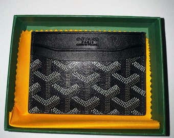 Goyard card holder (Black)